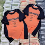 Áo thun nữ Baby Tee ôm body từ 35kg - 55kg In chữ và Số 8