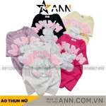 Áo thun nữ Baby Tee ôm body từ 35kg - 55kg in con thỏ