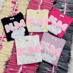 Áo thun nữ Baby Tee ôm body từ 35kg - 55kg in con thỏ