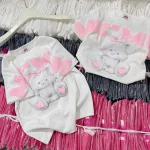 Áo thun nữ Baby Tee ôm body từ 35kg - 55kg in con thỏ