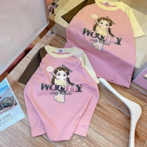 Áo thun nữ Baby Tee ôm body từ 35kg - 55kg in hình bé gái