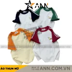 Áo thun nữ Baby Tee ôm body từ 35kg - 55kg in Hình Con Chó bên trái