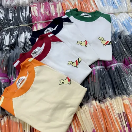 Áo thun nữ Baby Tee ôm body từ 35kg - 55kg in Hình Con Chó bên trái