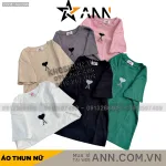 Áo thun nữ Baby Tee ôm body từ 35kg - 55kg in hình trái tim chữ A