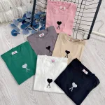 Áo thun nữ Baby Tee ôm body từ 35kg - 55kg in hình trái tim chữ A