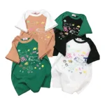 Áo thun nữ Baby Tee ôm body từ 35kg - 55kg in nhiều hình chú mèo