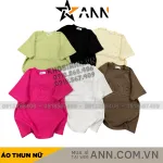 Áo thun nữ Baby Tee ôm body từ 35kg - 55kg In Nổi Chữ ICE