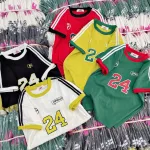 Áo thun nữ Baby Tee ôm body từ 35kg - 55kg In Số 24