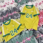 Áo thun nữ Baby Tee ôm body từ 35kg - 55kg In Số 24