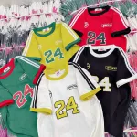 Áo thun nữ Baby Tee ôm body từ 35kg - 55kg In Số 24