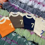 Áo thun nữ Baby Tee ôm body từ 35kg - 55kg in số 7 bên trái ngực