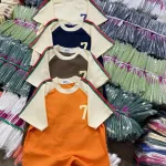 Áo thun nữ Baby Tee ôm body từ 35kg - 55kg in số 7 bên trái ngực