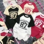 Áo thun nữ Baby Tee ôm body từ 35kg - 55kg in Số 87