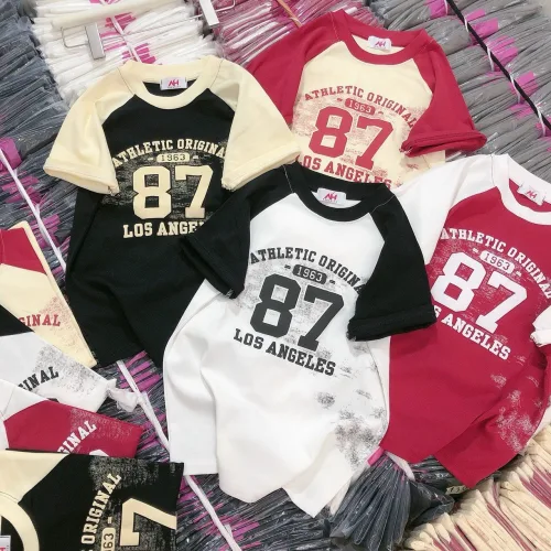 Áo thun nữ Baby Tee ôm body từ 35kg - 55kg in Số 87
