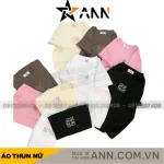 Áo thun nữ Baby Tee ôm body từ 35kg - 55kg thuê logo