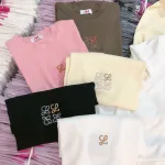 Áo thun nữ Baby Tee ôm body từ 35kg - 55kg thuê logo