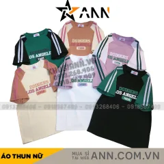 Áo thun nữ Baby Tee phối tay raglan cổ tròn ôm body từ 35kg - 55kg