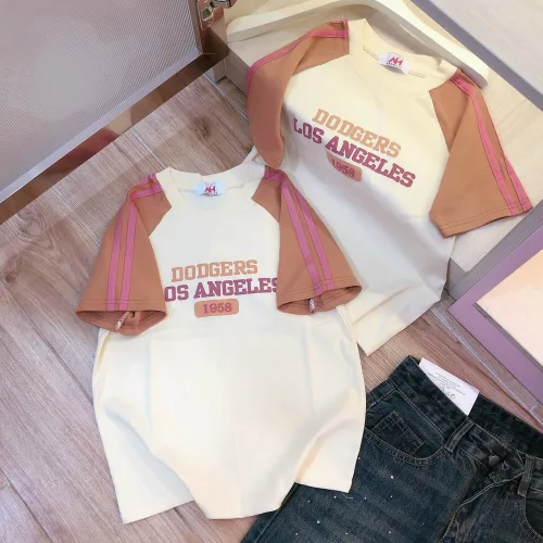 Áo thun nữ Baby Tee phối tay raglan cổ tròn ôm body từ 35kg - 55kg