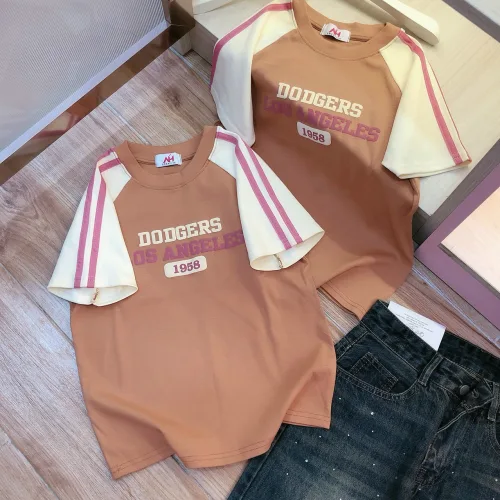 Áo thun nữ Baby Tee phối tay raglan cổ tròn ôm body từ 35kg - 55kg
