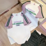 Áo thun nữ Baby Tee phối tay raglan cổ tròn ôm body từ 35kg - 55kg