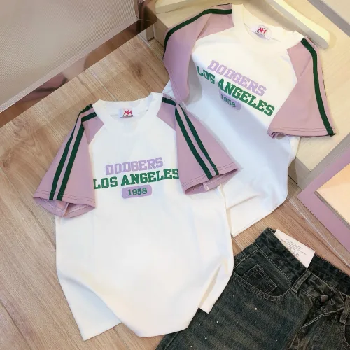 Áo thun nữ Baby Tee phối tay raglan cổ tròn ôm body từ 35kg - 55kg