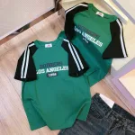 Áo thun nữ Baby Tee phối tay raglan cổ tròn ôm body từ 35kg - 55kg