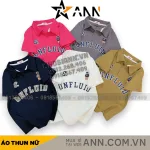 Áo thun nữ Cổ Bẻ In Nổi Chữ Baby Tee ôm body từ 35kg - 55kg