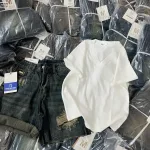 Áo thun nữ cổ tim trơn Baby Tee ôm body từ 35kg - 55kg