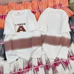 Áo Thun Nữ Cổ Tròn Baby Tee In Chữ A Mạc AH787