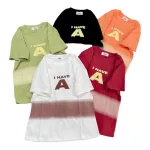 Áo Thun Nữ Cổ Tròn Baby Tee In Chữ A Mạc AH787