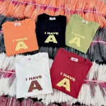 Áo Thun Nữ Cổ Tròn Baby Tee In Chữ A Mạc AH787