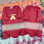 Áo Thun Nữ Cổ Tròn Baby Tee In Chữ A Mạc AH787
