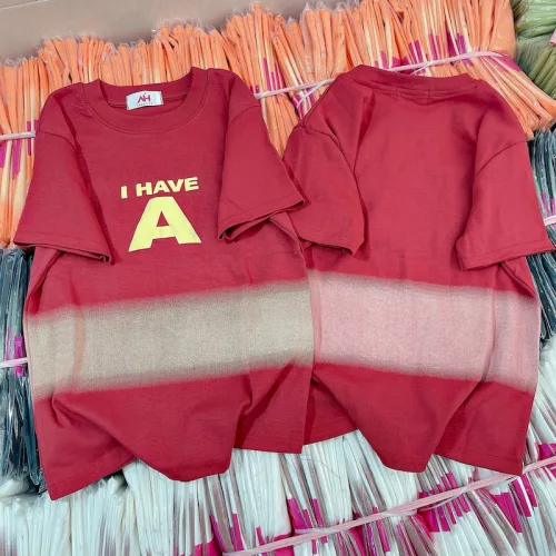 Áo Thun Nữ Cổ Tròn Baby Tee In Chữ A Mạc AH787