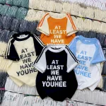 Áo Thun Nữ Cổ Tròn Baby Tee In Chữ At Least Mạc AH787