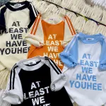 Áo Thun Nữ Cổ Tròn Baby Tee In Chữ At Least Mạc AH787