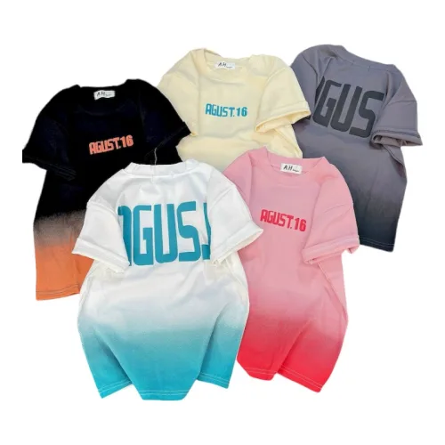 Áo Thun Nữ Cổ Tròn Baby Tee In Chữ AUGUST16 Mạc AH787