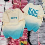 Áo Thun Nữ Cổ Tròn Baby Tee In Chữ AUGUST16 Mạc AH787