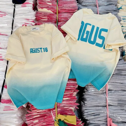 Áo Thun Nữ Cổ Tròn Baby Tee In Chữ AUGUST16 Mạc AH787
