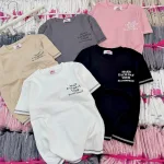 Áo Thun Nữ Cổ Tròn Baby Tee In Chữ Bên Ngực Mạc AH787