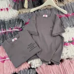Áo Thun Nữ Cổ Tròn Baby Tee In Chữ Bên Ngực Mạc AH787