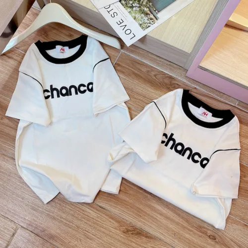 Áo Thun Nữ Cổ Tròn Baby Tee In Chữ Chance Mạc AH787