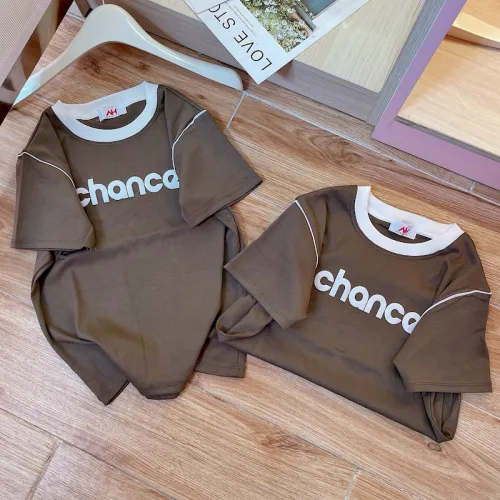 Áo Thun Nữ Cổ Tròn Baby Tee In Chữ Chance Mạc AH787