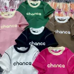 Áo Thun Nữ Cổ Tròn Baby Tee In Chữ Chance Mạc AH787