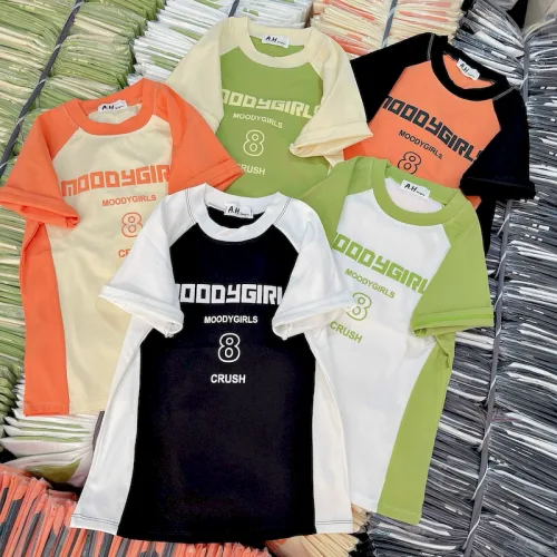 Áo Thun Nữ Cổ Tròn Baby Tee In Chữ MoodyGirl Mạc AH787