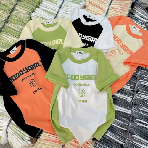 Áo Thun Nữ Cổ Tròn Baby Tee In Chữ MoodyGirl Mạc AH787