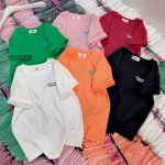 Áo Thun Nữ Cổ Tròn Baby Tee In Chữ Nhỏ Trước Sau Mạc AH787