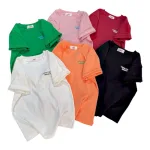 Áo Thun Nữ Cổ Tròn Baby Tee In Chữ Nhỏ Trước Sau Mạc AH787