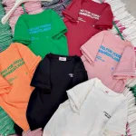 Áo Thun Nữ Cổ Tròn Baby Tee In Chữ Nhỏ Trước Sau Mạc AH787