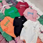 Áo Thun Nữ Cổ Tròn Baby Tee In Chữ Nhỏ Trước Sau Mạc AH787
