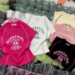 Áo Thun Nữ Cổ Tròn Baby Tee In Chữ Numbering Mạc AH787